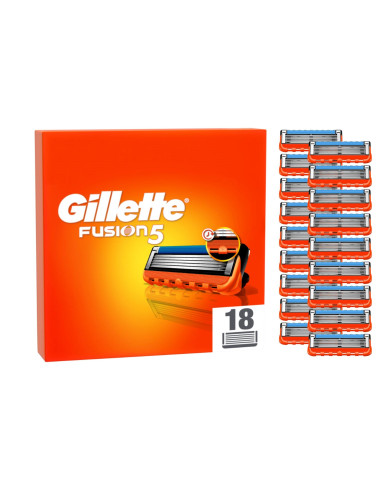 KAST 17 tk! Gillette Fusion5 Raseerija Terad Meestele, 18 Vahetustera