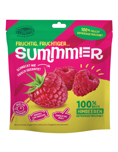 KAST 12 tk! Summmer külmkuivat. vaarika tükid 11g