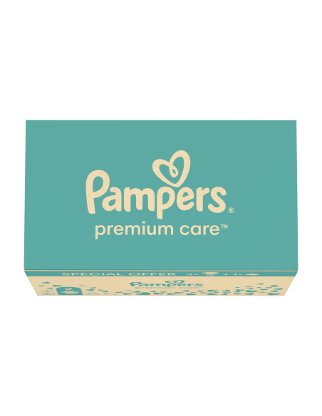 Pampers Premium Care Mähkmed, Suurus 2, 4–8 Kg, 136 Mähet + KINGITUS Harmonie Aqua 48 Niisket Salvrätikut