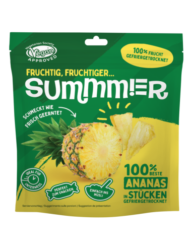 KAST 15 tk! Summmer külmkuivat. ananassi tükid 13g