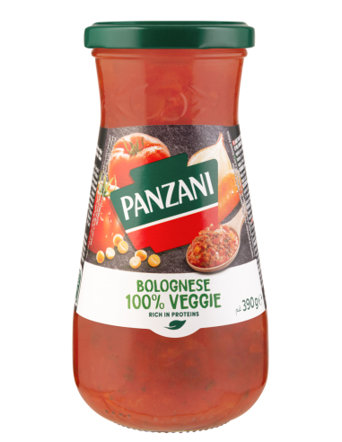 KAST 12 tk! Panzani Bolognese Veggie pastakaste 390g