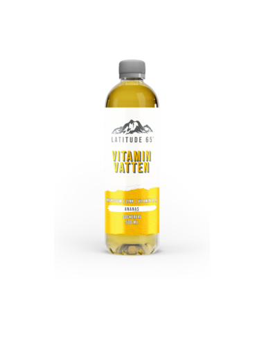 Latitude 65° vitamiinivesi ananassimaitseline, 500 ml
