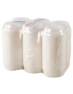 Õliküünal valge 72-96h 6tk