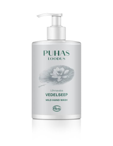 KAST 8 tk! Puhas Loodus vedelseep lõhnatu 500 ml