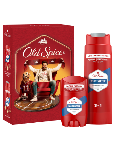 Old Spice Kinkekomplekt Sports Fan Whitewater