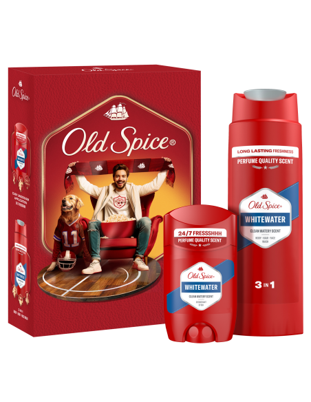 Old Spice kinkekomplekt Sports Fan Whitewater