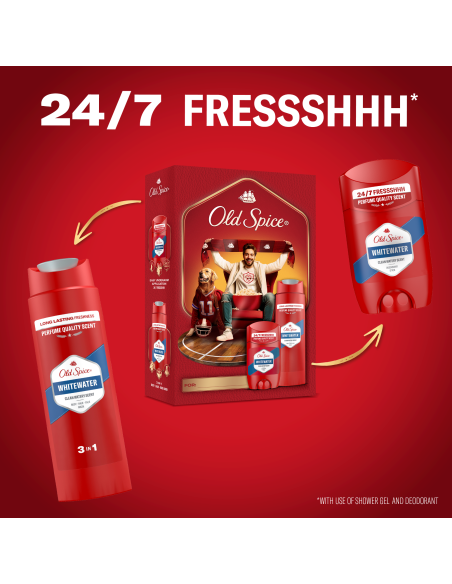 Old Spice kinkekomplekt Sports Fan Whitewater