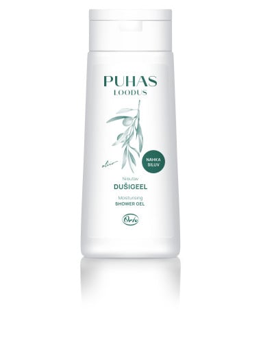 KAST 12 tk! Puhas Loodus niisutav dušigeel oliiv 250 ml