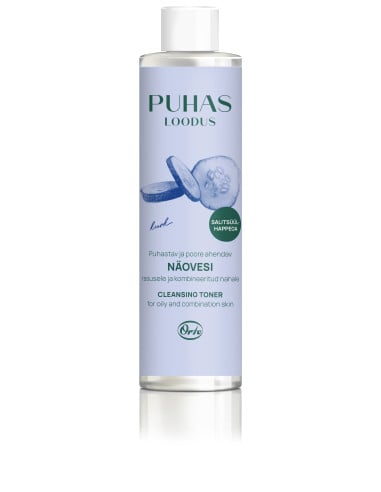 Puhas Loodus poore ahendav näovesi kurk 200 ml