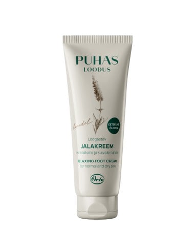 Puhas Loodus lõõgastav ja pehmendav jalakreem lavendel 75 ml