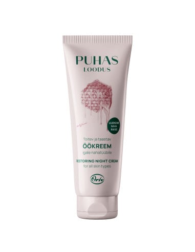 Puhas Loodus toitev ja taastav öökreem mesi 75 ml
