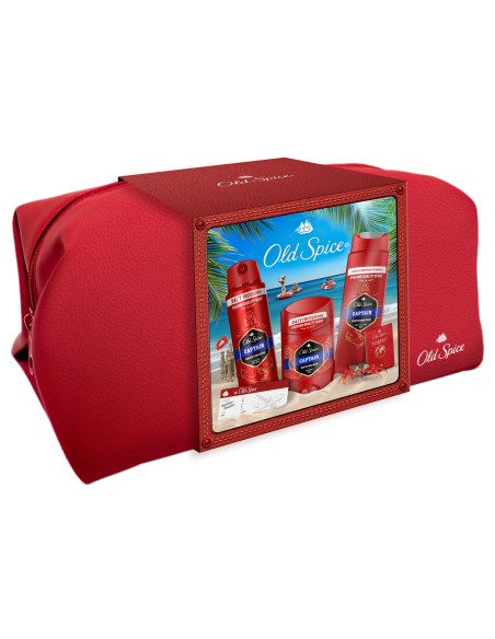 Old Spice Captain kinkekomplekt reisikotis
