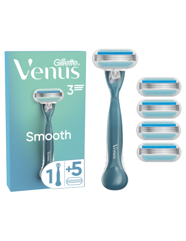 Gillette Venus Smooth Naiste Raseerija + 4 Tera