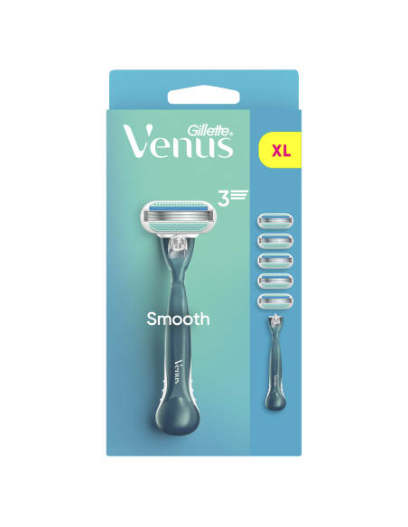 Gillette Venus Smooth Naiste Raseerija + 4 Tera