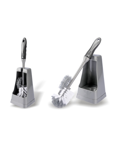 KAST 24 tk! Ravi WC harjakomplekt hõbedane