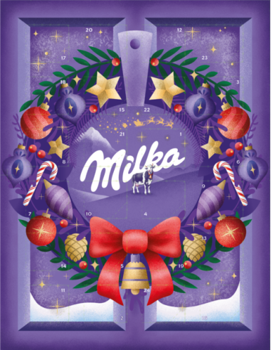 KAST 12 tk! Advendikalender "Adult" Milka 90g