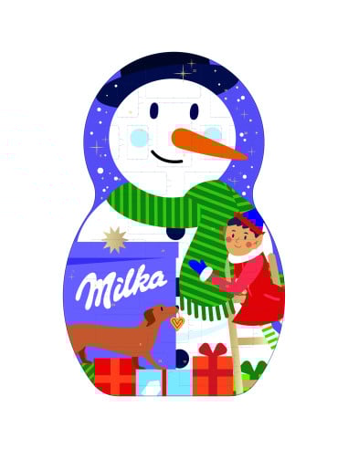 Milka advendikalender lumememm 236g