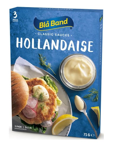 Blå Band Hollandi kaste 3x25 g