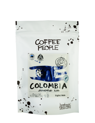 Coffee People Columbia jahvatatud hele röst 250g
