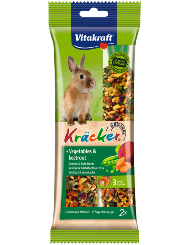 Vitakraft Kräcker maius juurviljade ja peediga...
