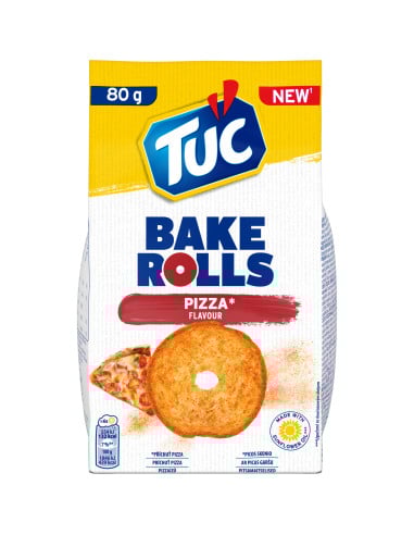 TUC Baked Rolls saiakrõpsud pizza 80g