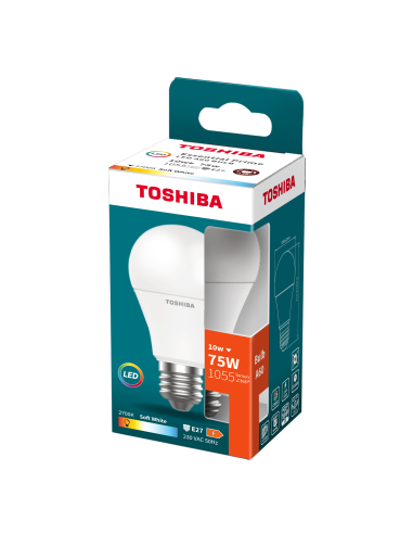 KAST 5 tk! Toshiba LED 10W (75W) E27 soe valge...