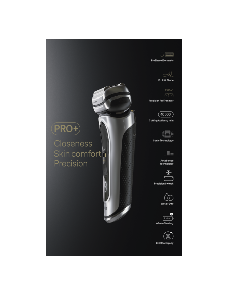 9567CC Pardel Series 9 Pro + Reisivutlar + Clean&Charge 