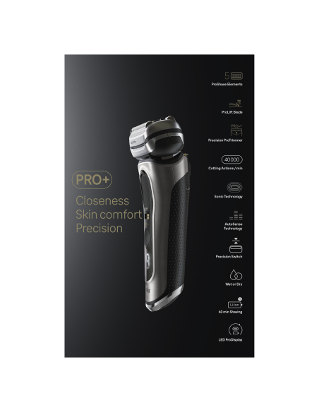 9565CC Pardel Series 9 Pro + Reisivutlar + Clean&Charge 