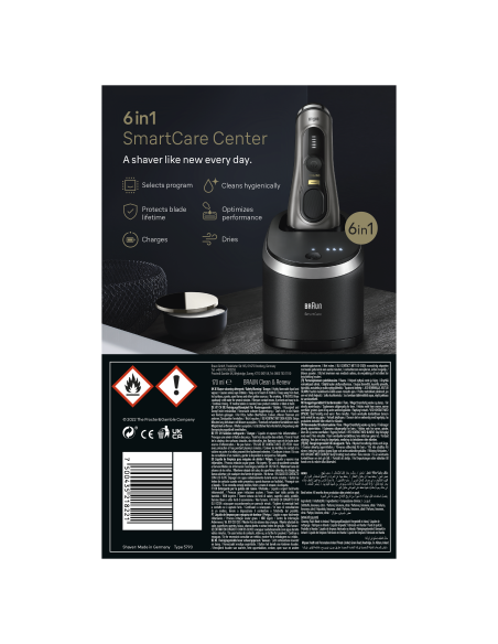 9565CC Pardel Series 9 Pro + Reisivutlar + Clean&Charge 