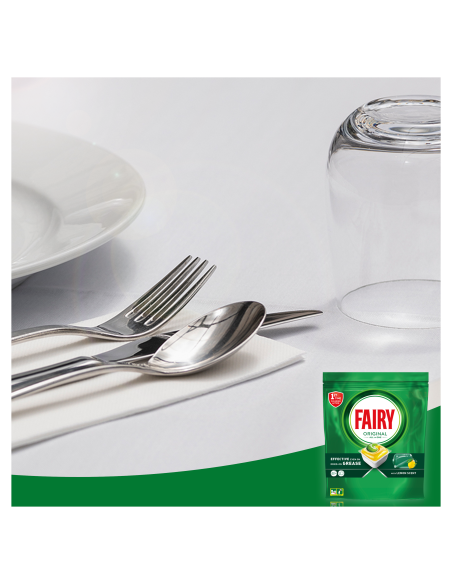 Fairy Original All in One Nõudepesumasina Tabletid Lemon, 100 tk