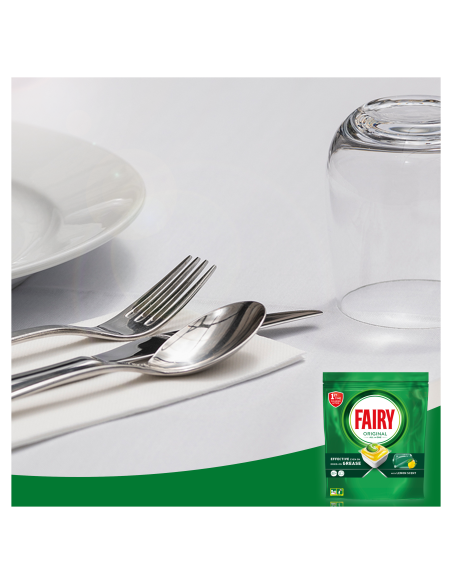 Fairy Original All in One Nõudepesumasina Tabletid Lemon, 116 tk
