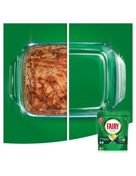 KAST 2 tk! Fairy Original All in One Nõudepesumasina Tabletid Lemon, 116 tk