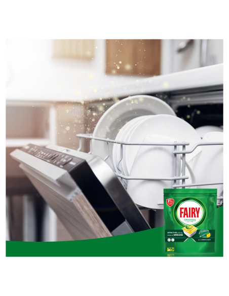 KAST 2 tk! Fairy Original All in One Nõudepesumasina Tabletid Lemon, 116 tk