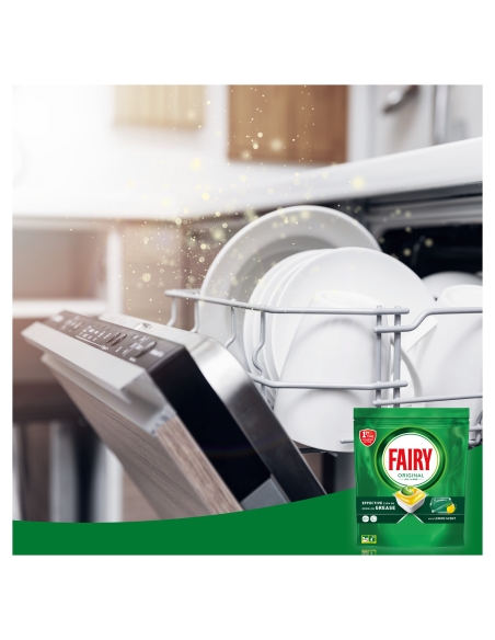 Fairy Original All in One Nõudepesumasina Tabletid Lemon, 175 tk