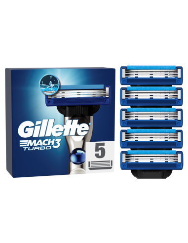 Gillette Mach3 Turbo meeste raseerija varuterad...