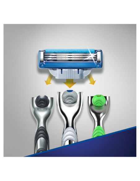 Gillette Mach3 Turbo meeste raseerija varuterad 5 tk