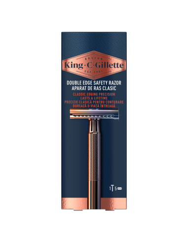 KAST 36 tk! King C. Gillette Kaheteraline...