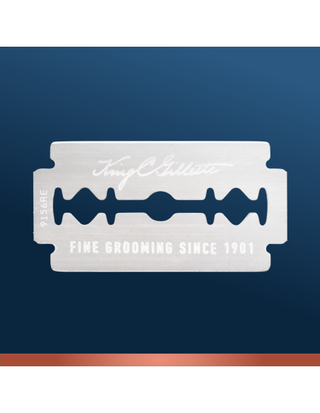 KAST 36 tk! King C. Gillette Kaheteraline Turvaline Raseerija Meestele + Vahetusterad 5 tk