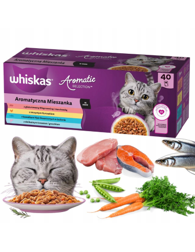 Whiskas täiskasvanud kassidele 40x85g...