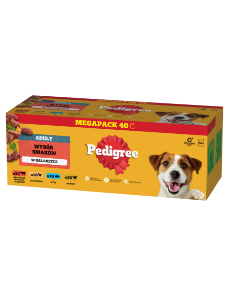 PEDIGREE märg koeratoit tarretises 40x100g