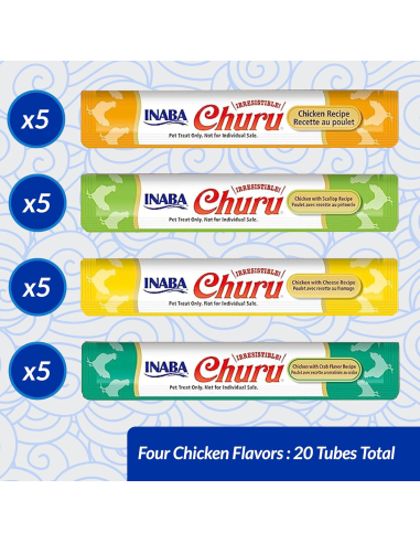 KAST 16 tk! Inaba Cat Churu 20x14g (280g)...