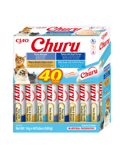 Inaba Cat Churu 40x14g (560g) kreemjas...