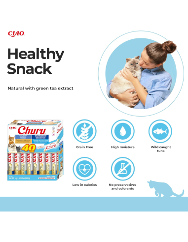 Inaba Cat Churu 40x14g (560g) kreemjas...