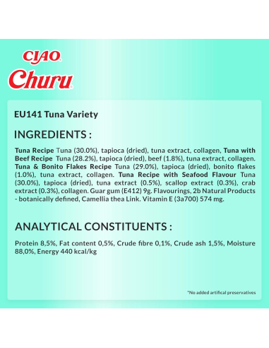 Inaba Cat Churu 40x14g (560g) kreemjas...