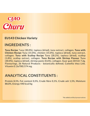 Inaba Cat Churu 40x14g (560g) kreemjas...