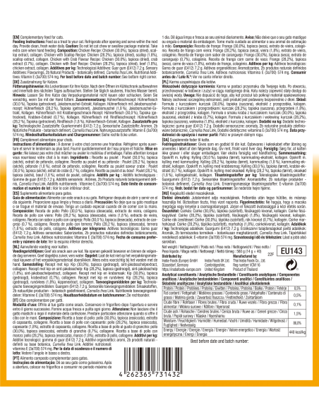 Inaba Cat Churu 40x14g (560g) kreemjas kassimaius kanaga