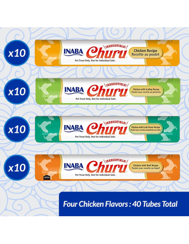 KAST 12 tk! Inaba Cat Churu 40x14g (560g)...