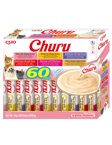 Inaba Cat Churu 60x14g (840g) kreemjas...
