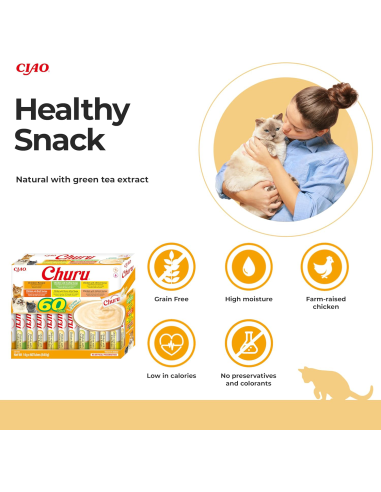 Inaba Cat Churu 60x14g (840g) kreemjas...