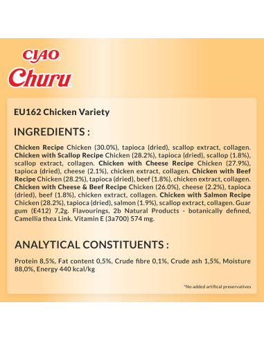 Inaba Cat Churu 60x14g (840g) kreemjas...